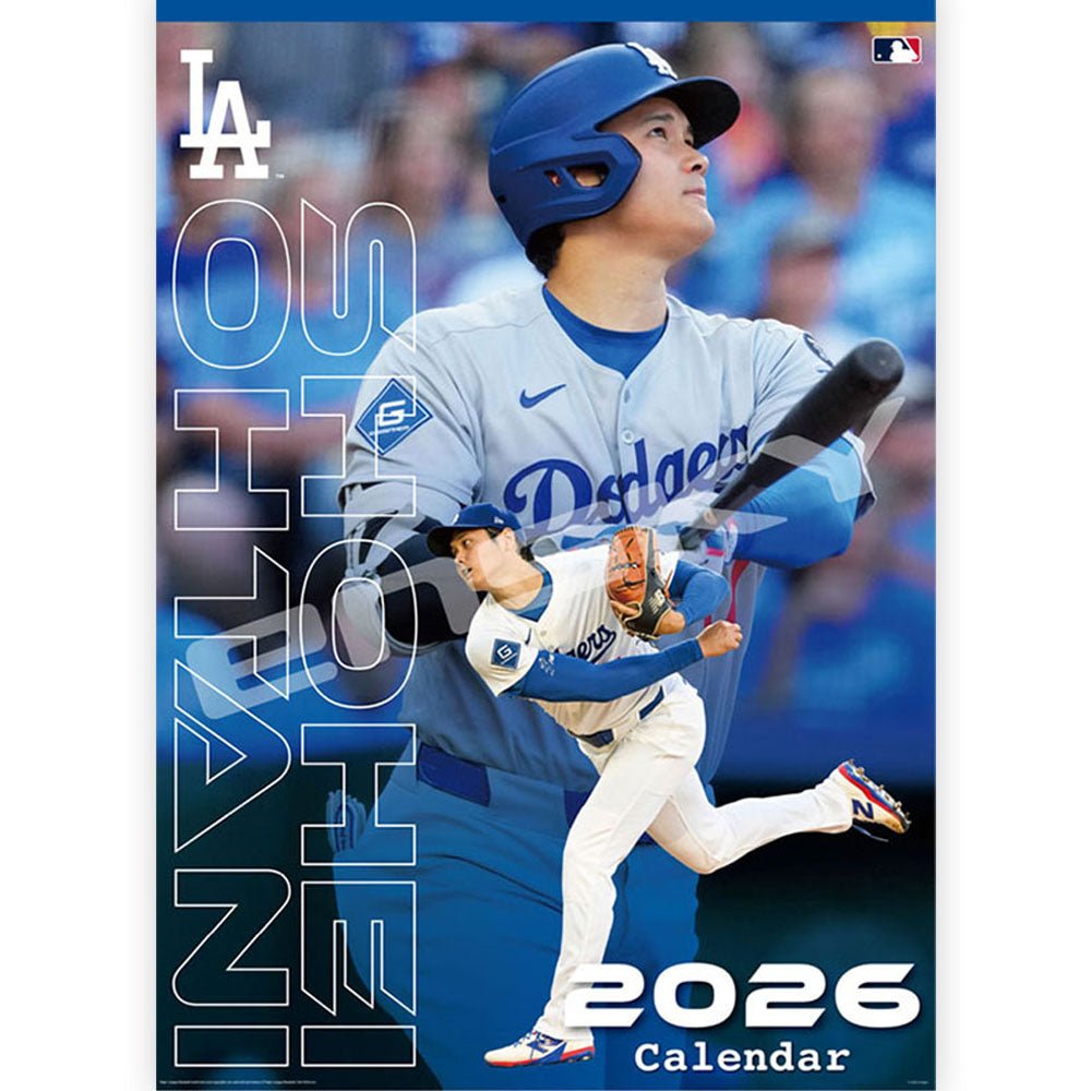 SHOHEI OHTANI 大谷翔平 - 大谷翔平 2026年カレンダー / 壁掛け / カレンダー・ダイアリー - PGS